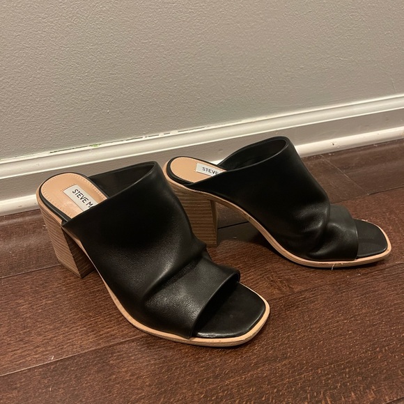 Steve Madden Shoes Steve Madden Cru Heeled Mule Sandal Poshmark